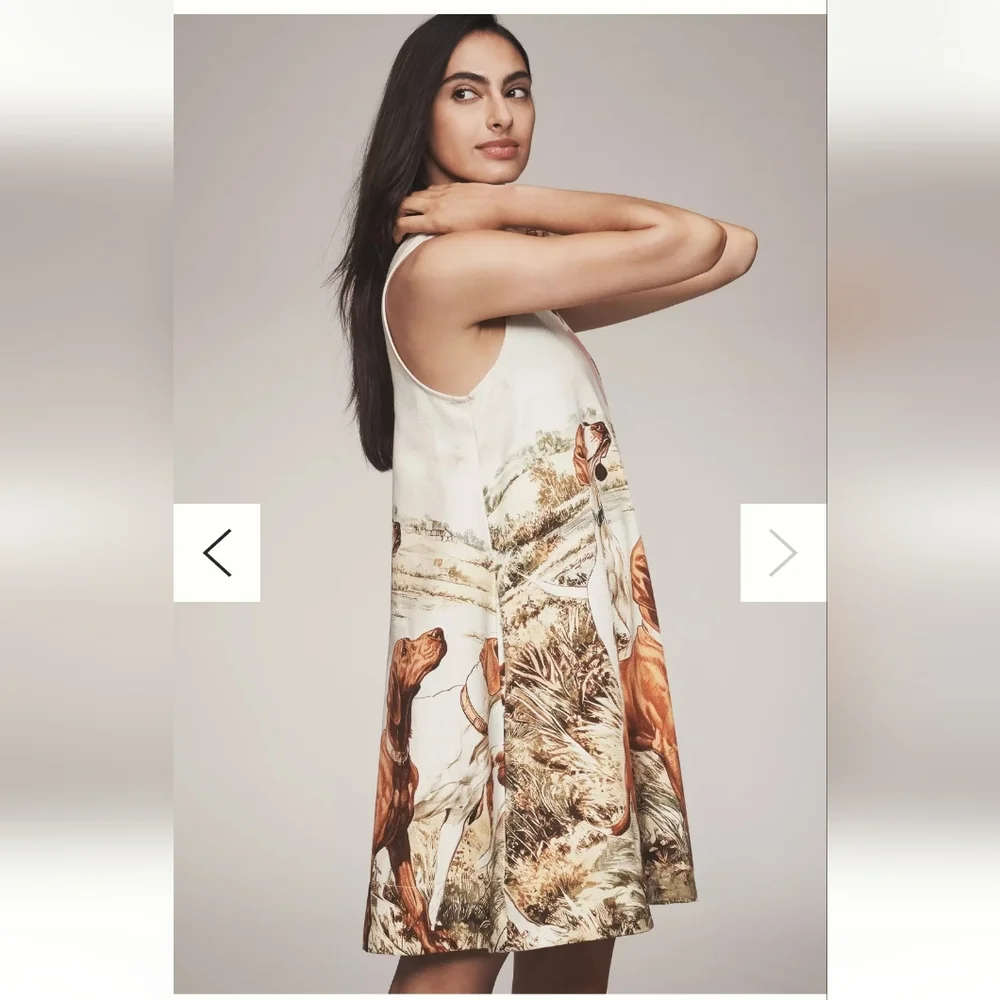 Keiko Mini Dress by Maeve Anthropologie Size Med - Picture 4 of 13